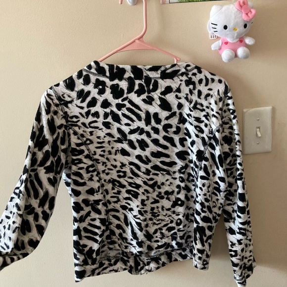 Cheetah print zip up - Picture 3 of 3
